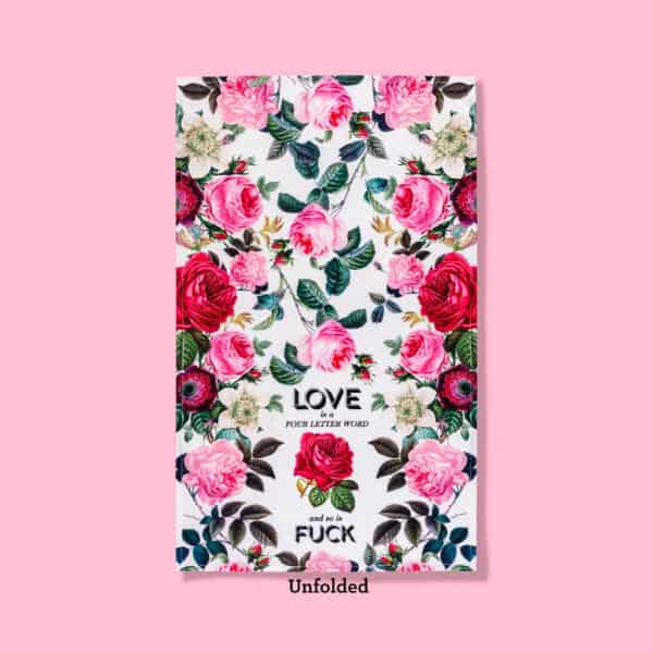 Love Is a Four Letter Word And So Is Fuck keittiöliina - Image 2