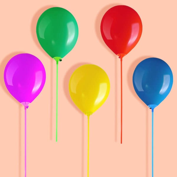 10 x Ilmapallotikku ja kuppi - Image 2