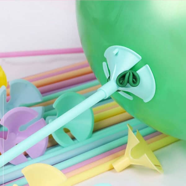 12 x Ilmapallotikku ja kuppi - Image 3