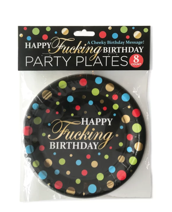 Happy Fucking Birthday -lautaset - Image 2