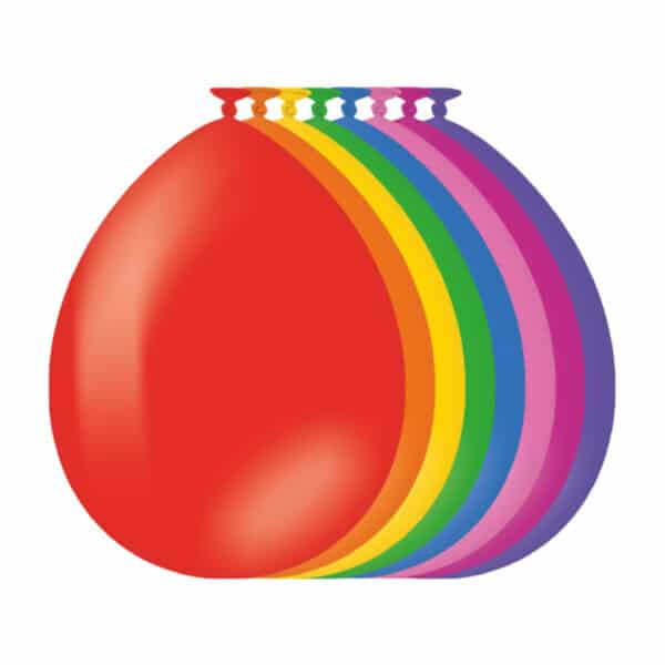 10 x usean värisiä ilmapalloja - Image 2