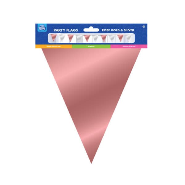 Lippuviirinauha folio ruusukulta ja hopea 10m - Image 2