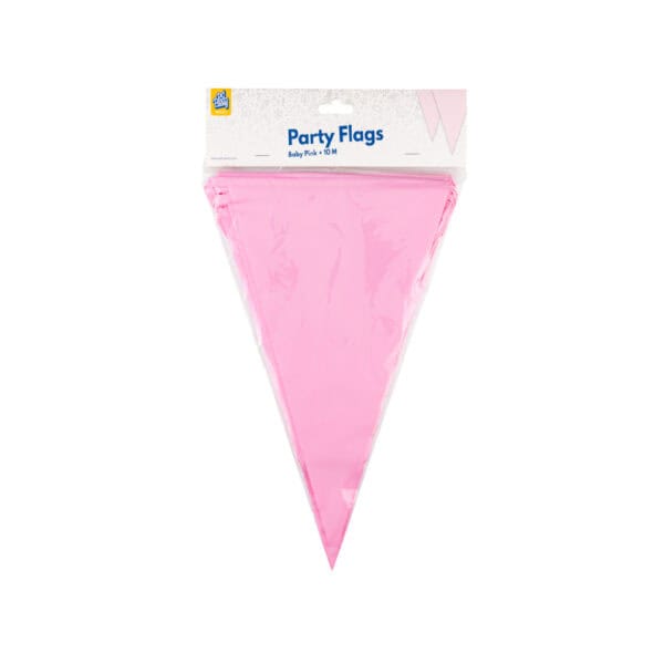 Lippuviirinauha vaaleanpunainen 10m - Image 2