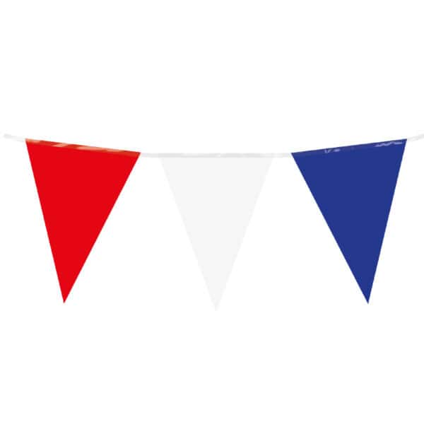 Lippuviirinauha punainen,valkoinen,sininen 10m - Image 2