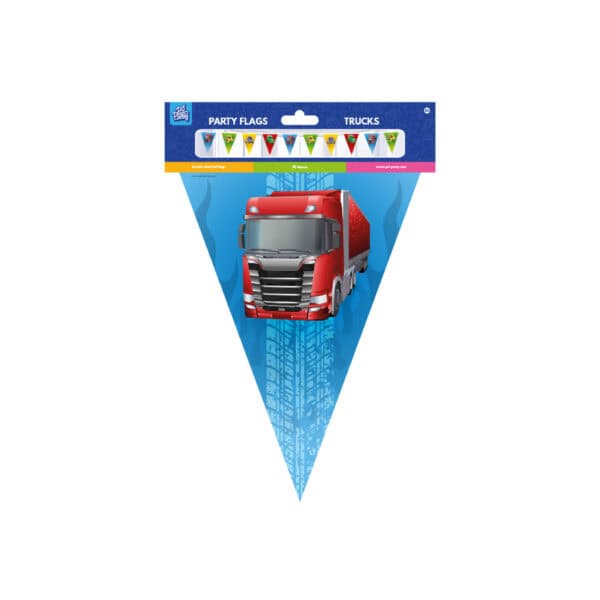 Lippuviirinauha kuorma-autoteemalla 10m - Image 2