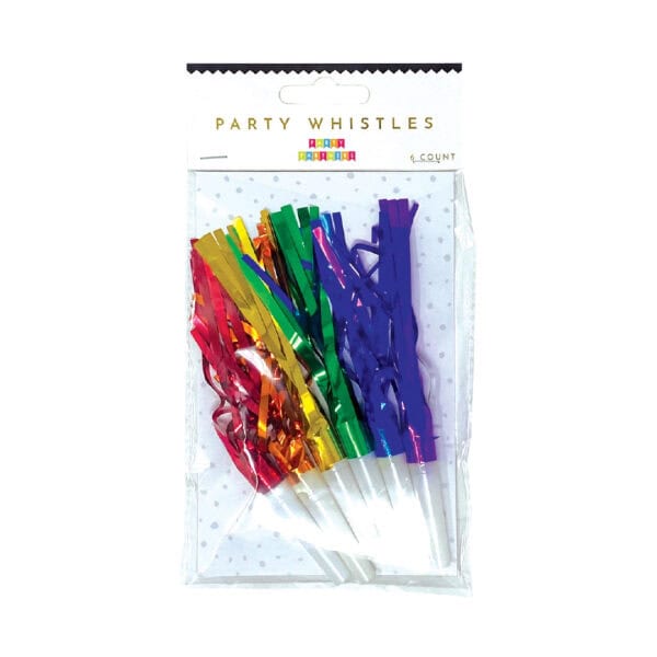 Metallihohtoiset vihellyspillit 6kpl - Image 2